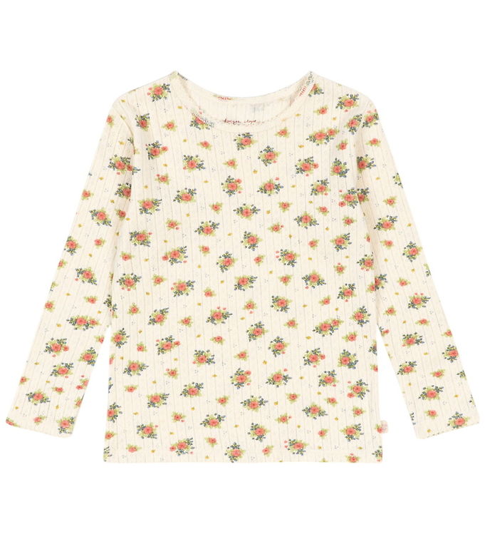 Konges Sløjd Bluse - Hulmønster/Blonder - Minnie - Rosetto
