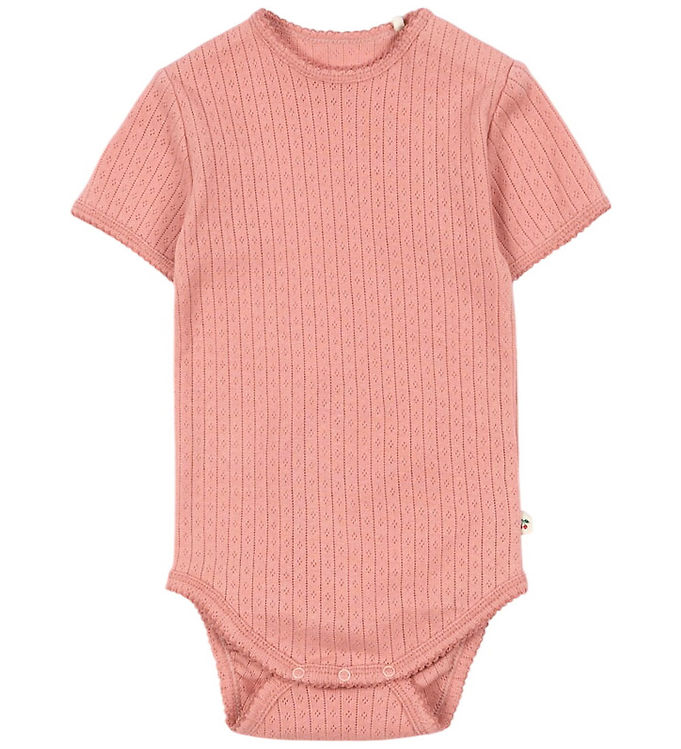 Konges Sløjd Body k/æ - Hulmønster - Minnie - Rosette