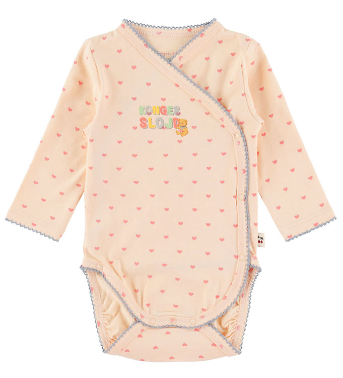 Konges Sløjd Body l/æ - Basic Newborn - Teddy Coeur
