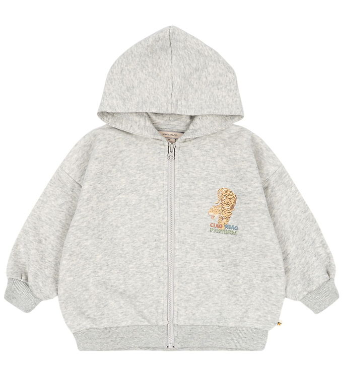 Konges Sløjd Cardigan - Lou - Grey Melange Konges Sløjd Cardigan - Lou - Grey Melange