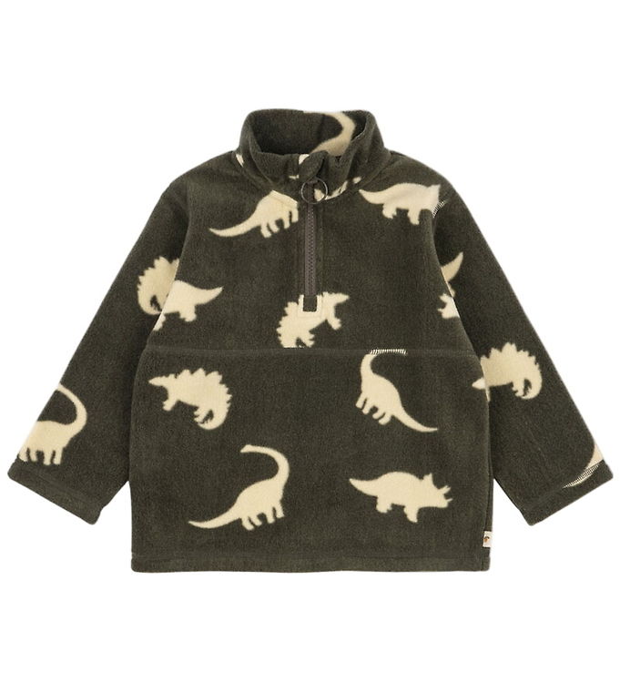 Konges Sløjd Fleecetrøje - Tavi - Dino Silhouette