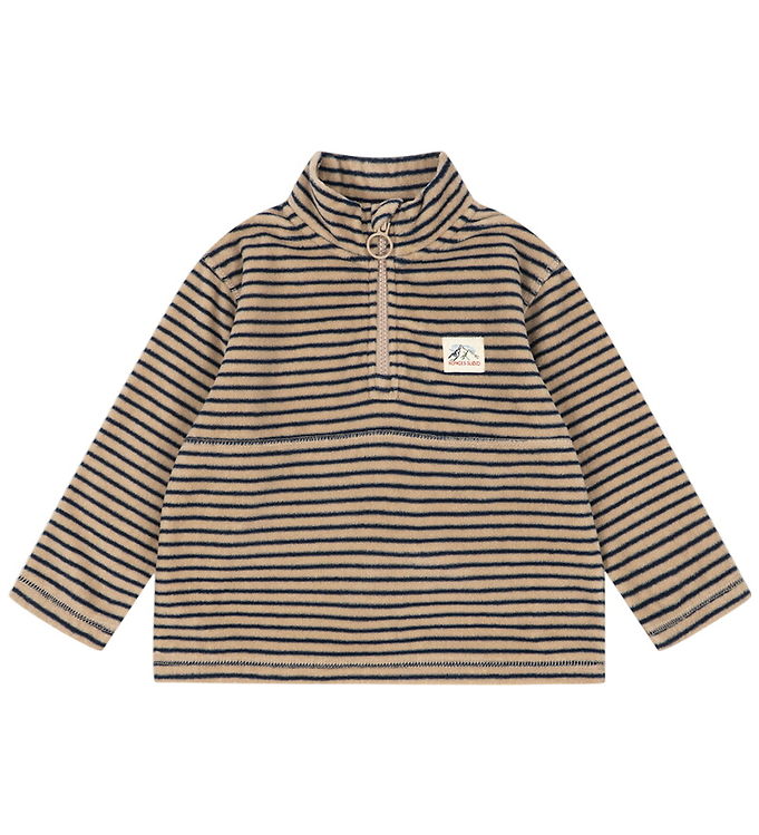 Konges Sløjd Fleecetrøje - Tavi - Stripe La Mer Konges Sløjd Fleecetrøje - Tavi - Stripe La Mer