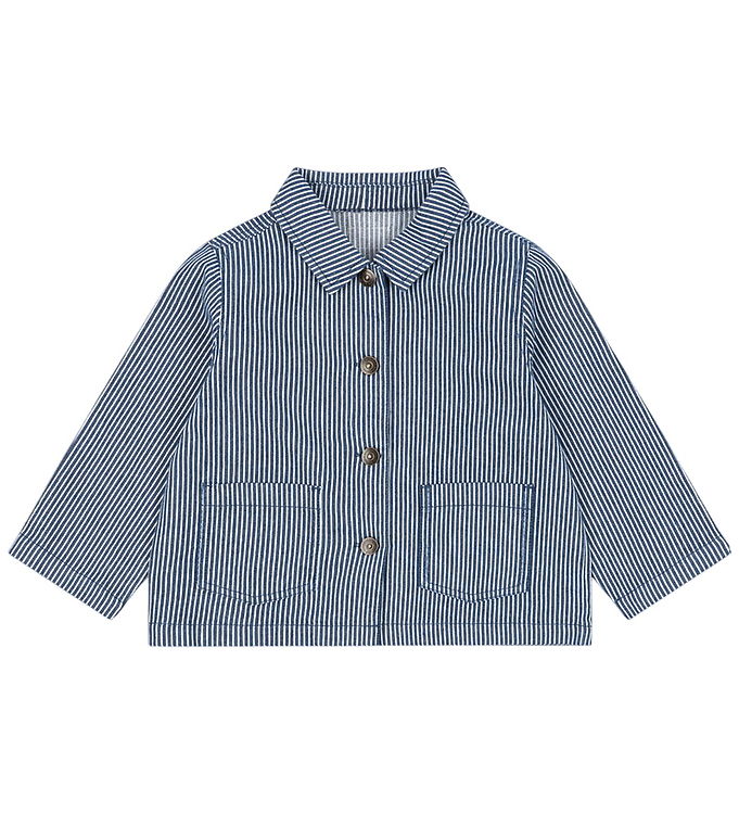 Konges Sløjd Jakke - Luc - Blue Stripe Konges Sløjd Jakke - Luc - Blue Stripe