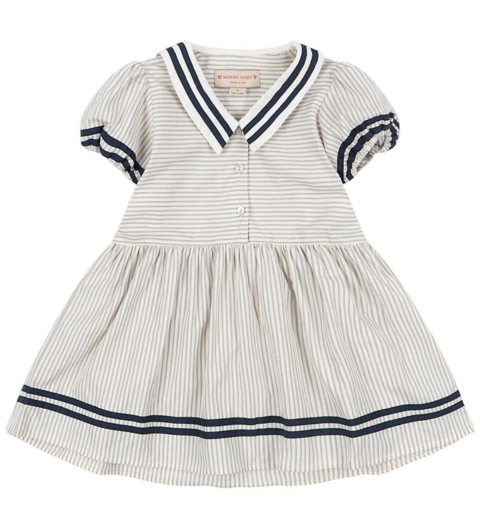 Konges Sløjd Kjole - Allie Sailor - Bleu Stripe