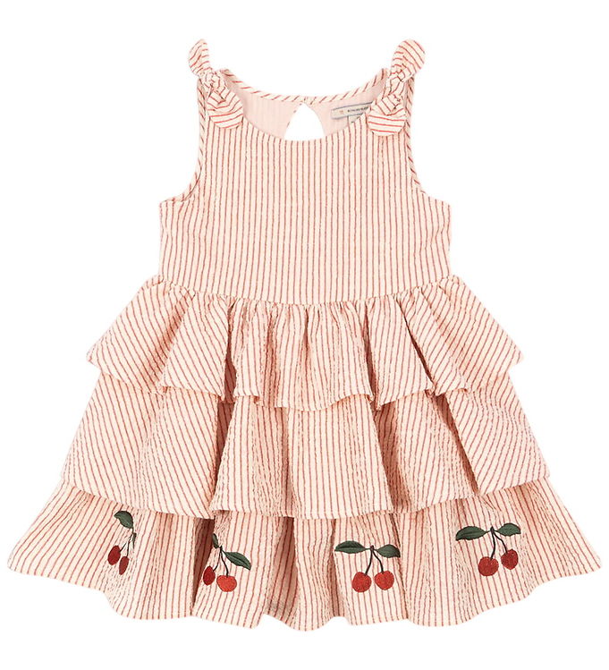 Konges Sløjd Kjole - Ellie - Amour Stripe m. Kirsebær Konges Sløjd Kjole - Ellie - Amour Stripe m. Kirsebær