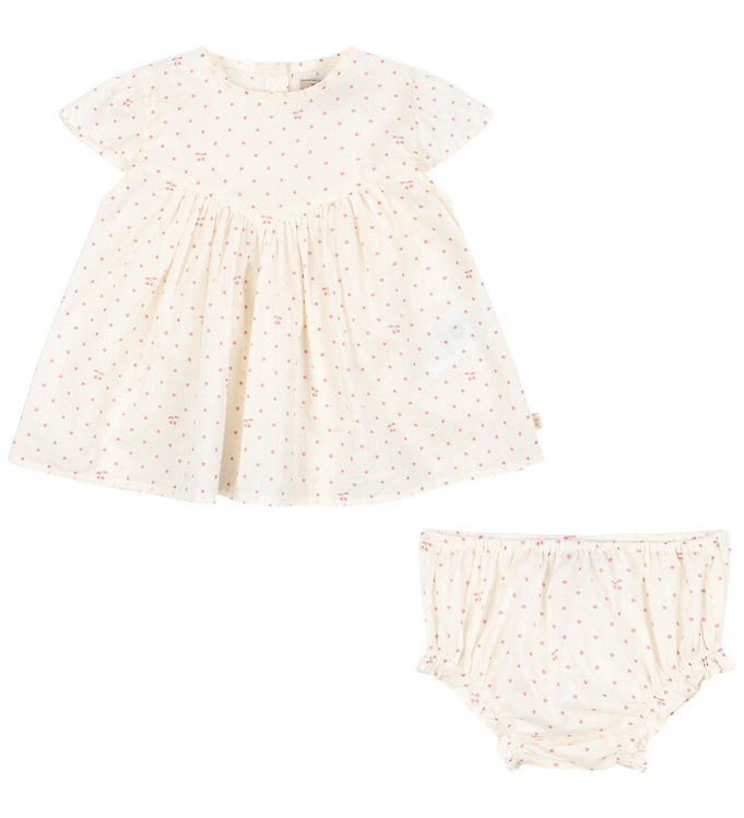 Konges Sløjd Kjole m. Bloomers - Pacey - Cherry Dot Konges Sløjd Kjole m. Bloomers - Pacey - Cherry Dot