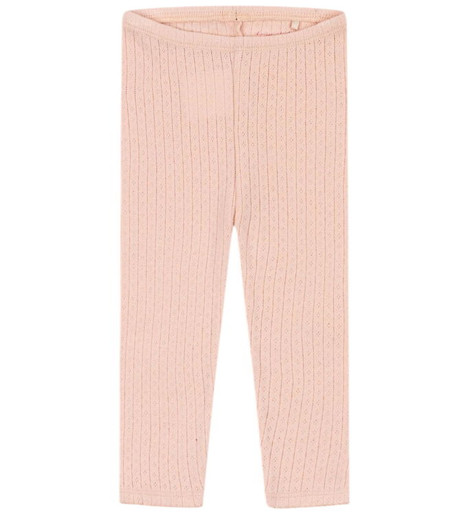 Konges Sløjd Leggings - Hulmønster/Blonder - Minnie - Pale Blush Konges Sløjd Leggings - Hulmønster/Blonder - Minnie - Pale Blush