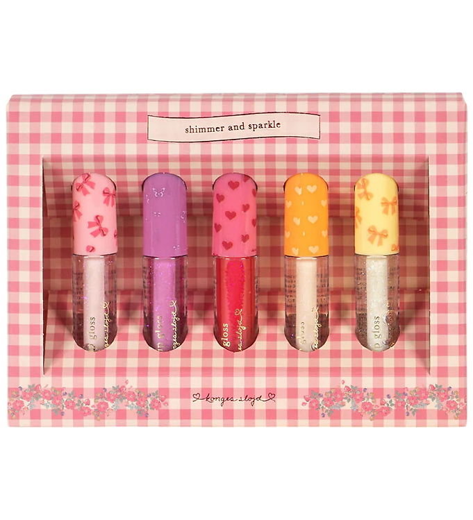 Konges Sløjd Lipgloss - 5-pak - Shimmer And Sparkle