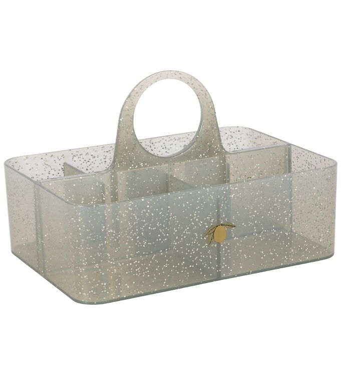 Konges Sløjd Opbevaringskasse - 24x17 cm - Sparkling Blue