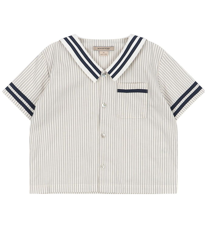 Konges Sløjd Skjorte - Allie - Bleu Stripe Konges Sløjd Skjorte - Allie - Bleu Stripe