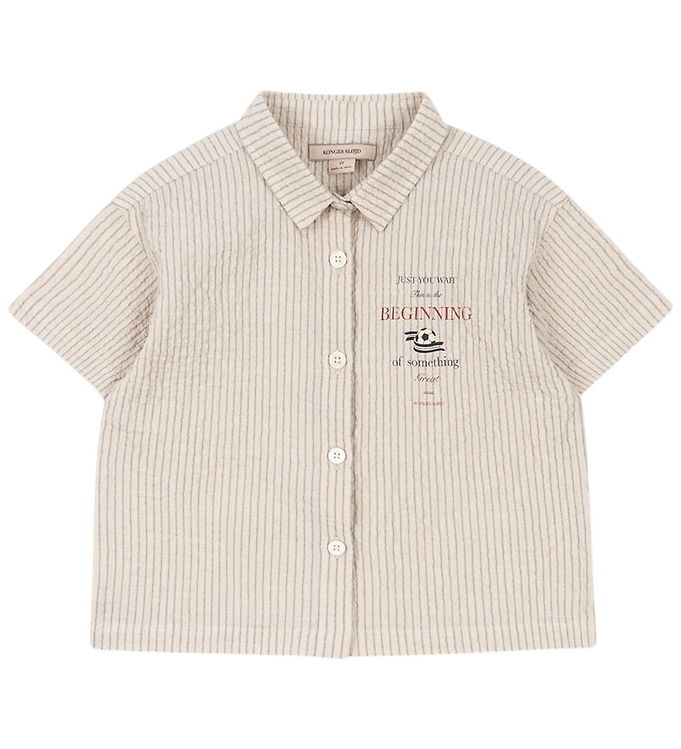 Konges Sløjd Skjorte k/æ - Elliot - Tradewinds Stripe