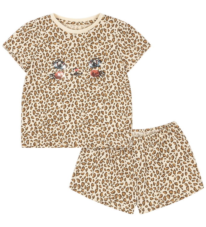 Konges Sløjd Sommersæt - T-shirt/Shorts - Famo - Leo