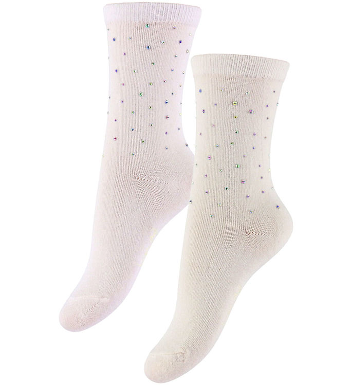 Konges Sløjd Strømper - 2-Pak - Sequin - Creole Pink Konges Sløjd Strømper - 2-Pak - Sequin - Creole Pink