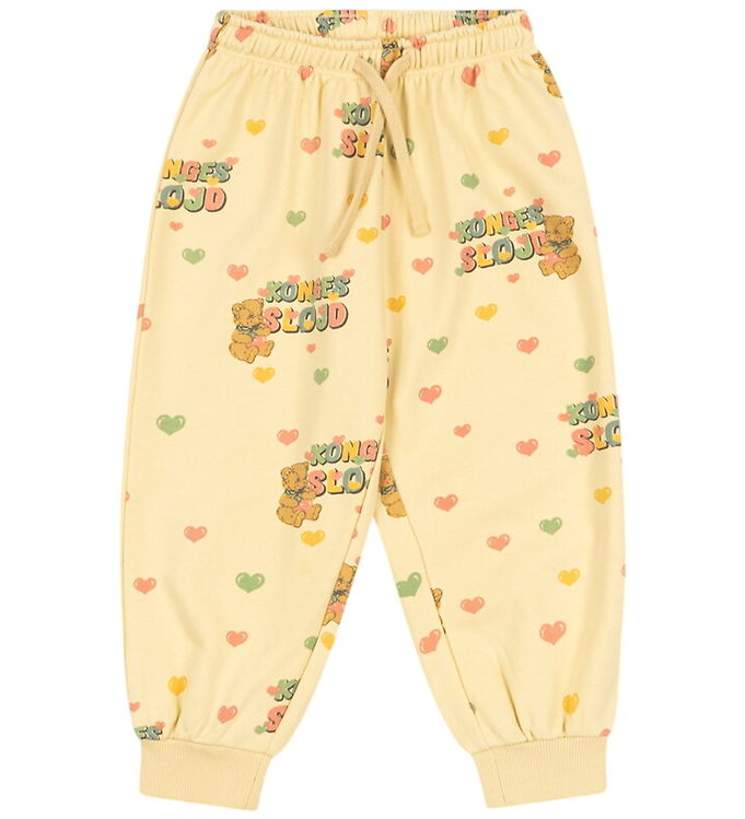 Konges Sløjd Sweatpants - Spotty - Teddy Bear Konges Sløjd Sweatpants - Spotty - Teddy Bear