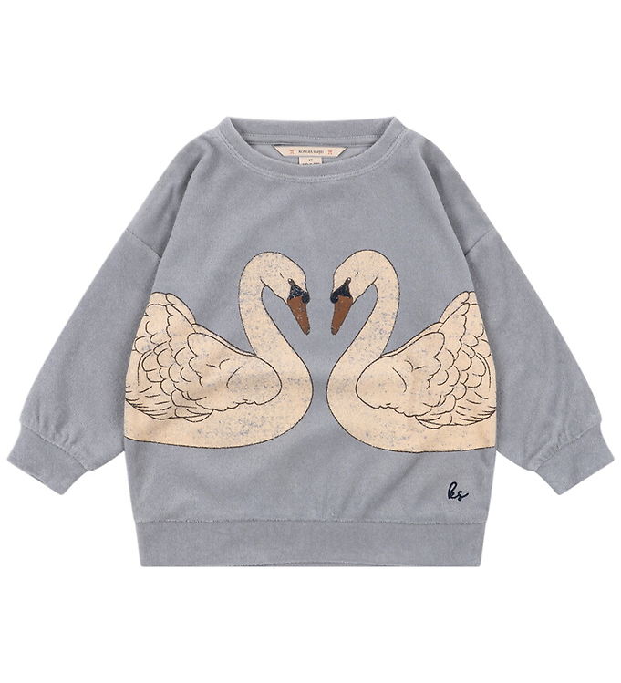 Konges Sløjd Sweatshirt - Frotté - Itty - Tradewinds Konges Sløjd Sweatshirt - Frotté - Itty - Tradewinds