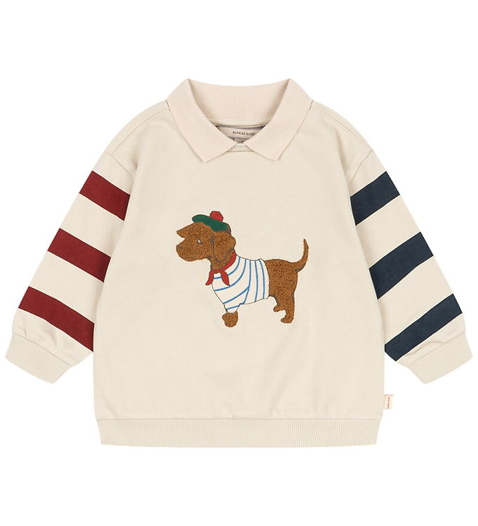 Konges Sløjd Sweatshirt - Spotty - Brown Rice Konges Sløjd Sweatshirt - Spotty - Brown Rice