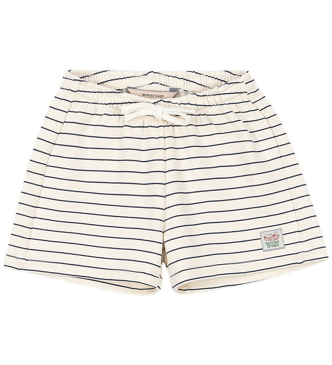 Konges Sløjd Sweatshorts - Lou - Flintstone Stripe Konges Sløjd Sweatshorts - Lou - Flintstone Stripe