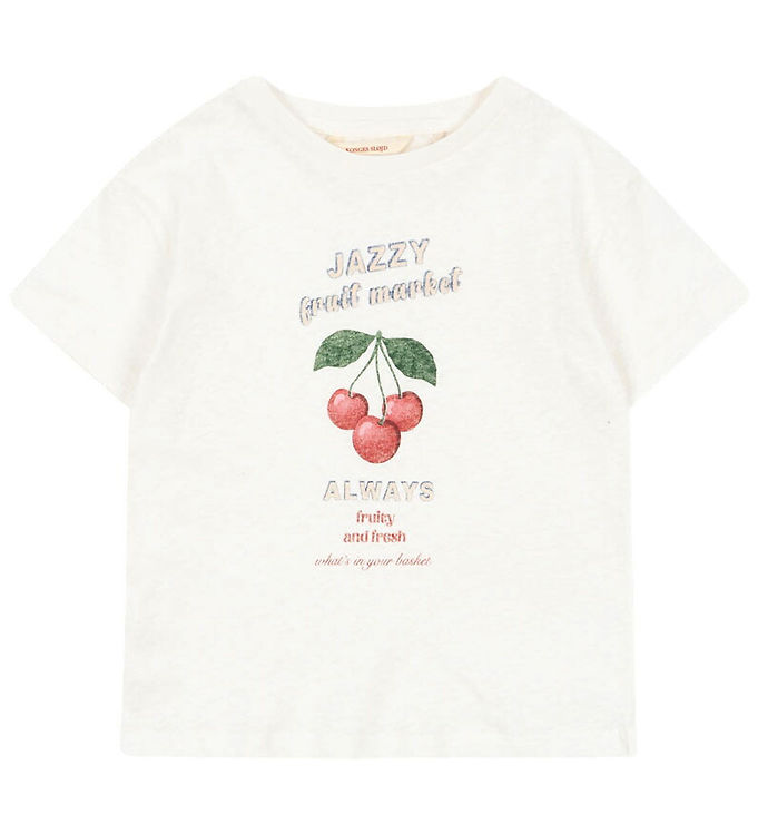 Konges Sløjd T-shirt - Era - Off White/Jazzy Konges Sløjd T-shirt - Era - Off White/Jazzy