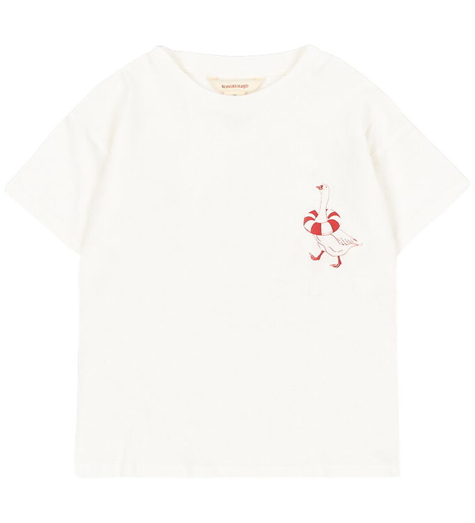Konges Sløjd T-shirt - Era - Off White/Lifeguard Service Konges Sløjd T-shirt - Era - Off White/Lifeguard Service