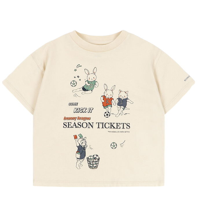 Konges Sløjd T-shirt - Famo - Almond Milk Konges Sløjd T-shirt - Famo - Almond Milk