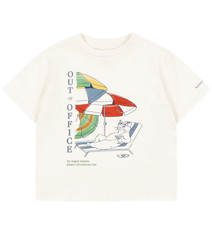 Konges Sløjd T-shirt - Famo - Antique White
