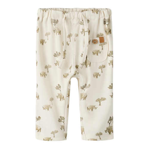LIL ATELIER Bukser Layo Coconut Milk Rhino