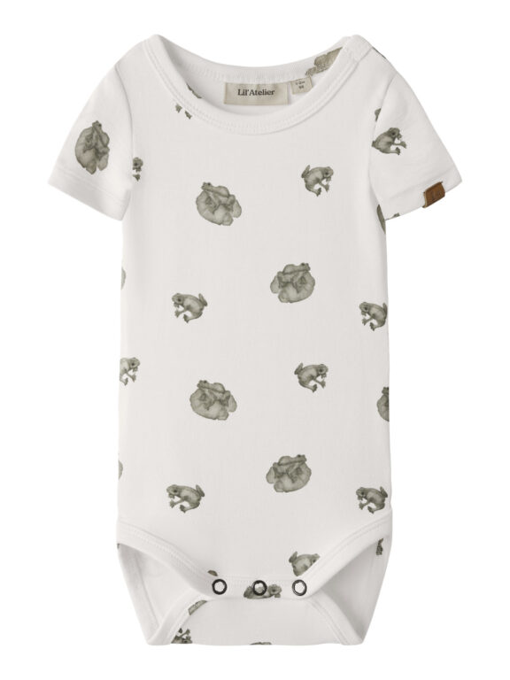 LIL ATELIER Kortærmet Body Gayo Coconut Milk Frog
