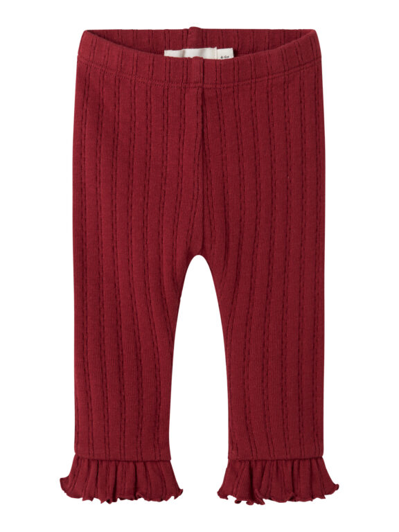 LIL ATELIER Leggings Rita Red Dahlia