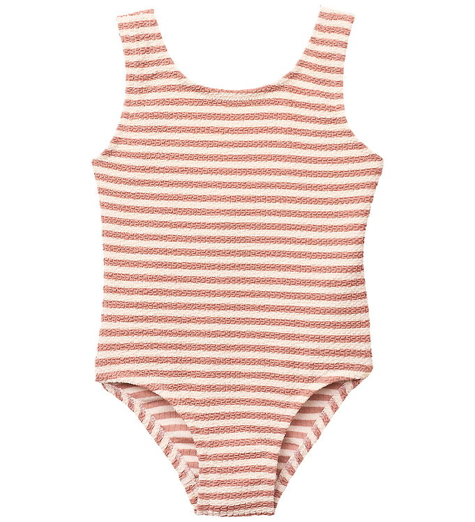 Liewood Badedragt - Bianco - UV40+ - Coral Blush/Creme de la Cre