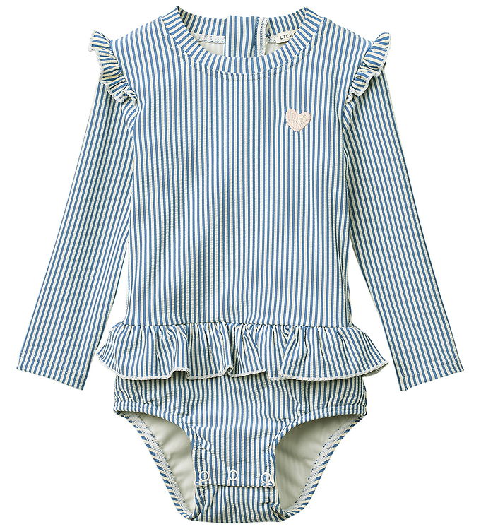 Liewood Badedragt - Sille Baby - Riverside/Creme de la Creme