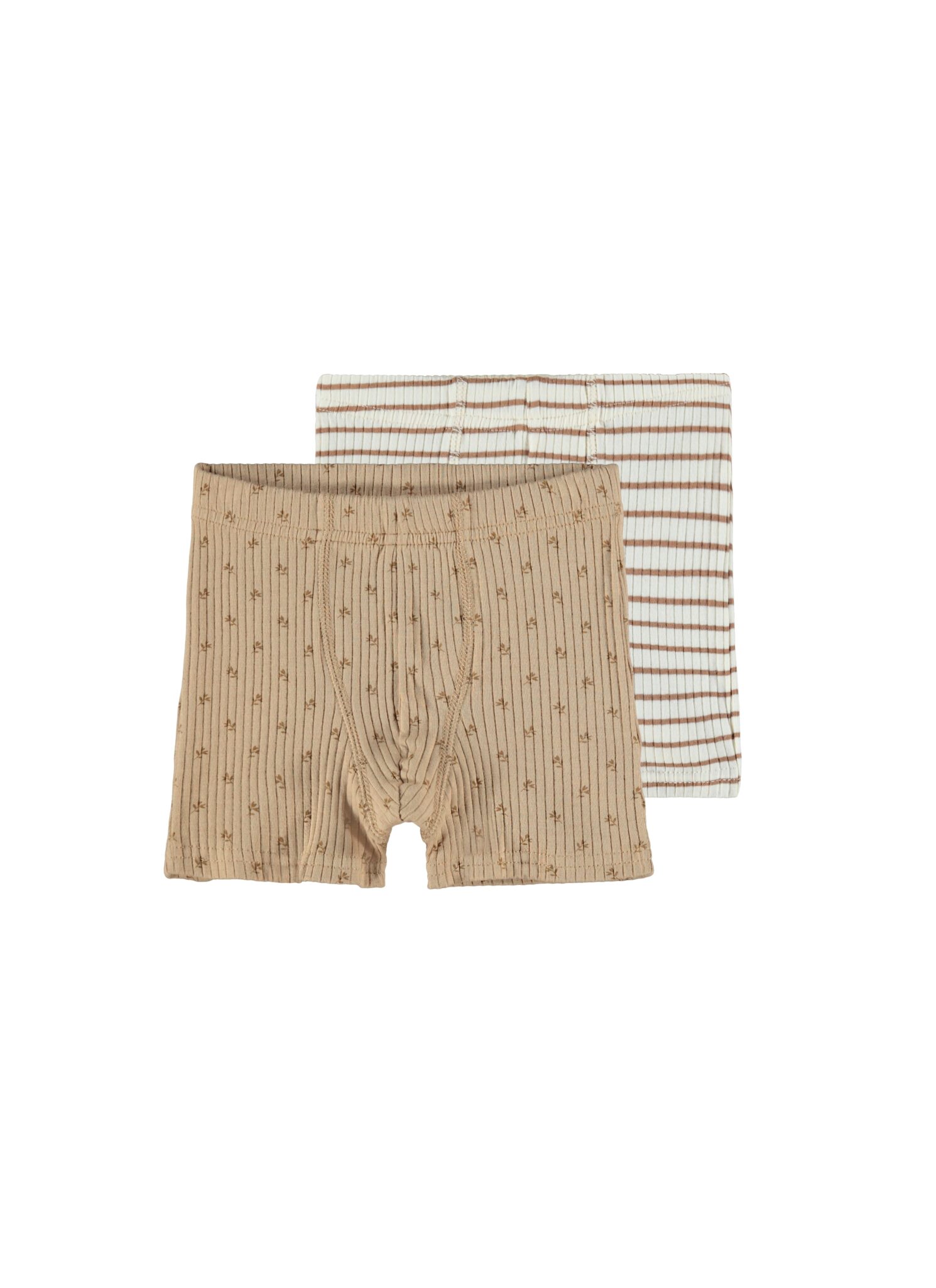 Lil Atelier 2 Pak Boxers Travertine - 92