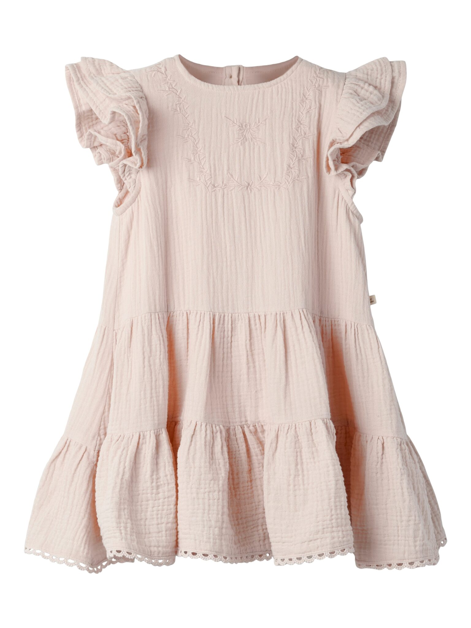 Lil Atelier Fulina - SS Loose Dress - Peach Whip - 92 cm