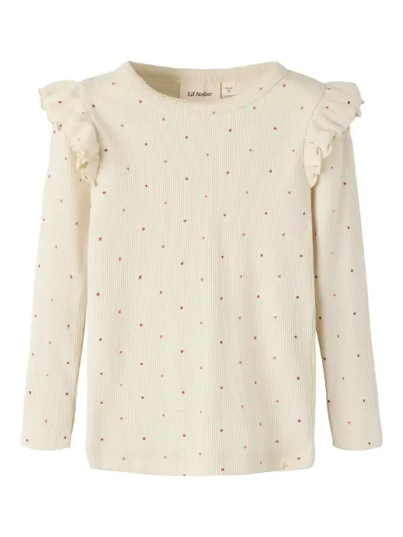 Lil' Atelier Gago Kuo Bluse - Turtledove - 116