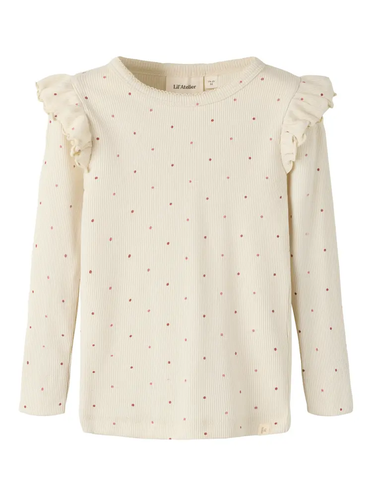 Lil' Atelier Gago Kuo Bluse - Turtledove - 116