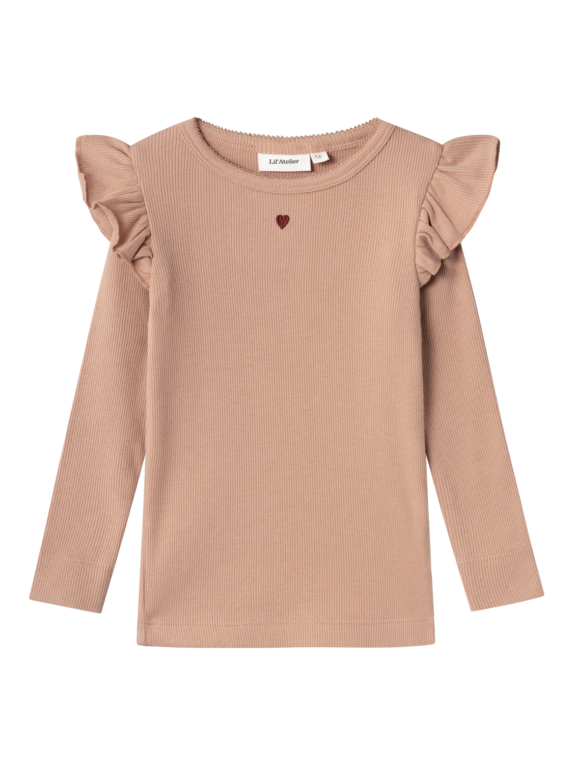 Lil Atelier Gago Kuo Slim Shirt - Nougat - 92 cm