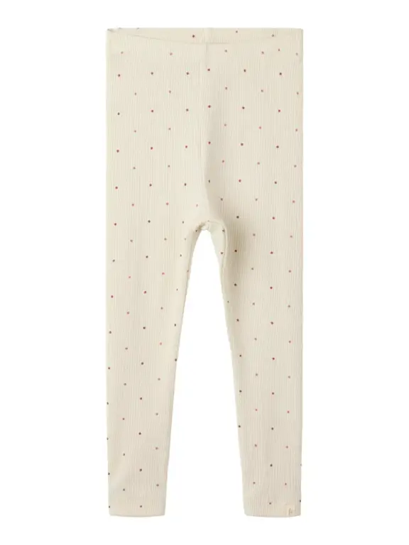 Lil' Atelier Gago Kye Slim Leggings - Turtledove - 92