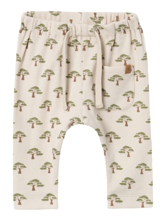 Lil Atelier Gago Loose Pants - Whitecap Gray Sage - 56 cm