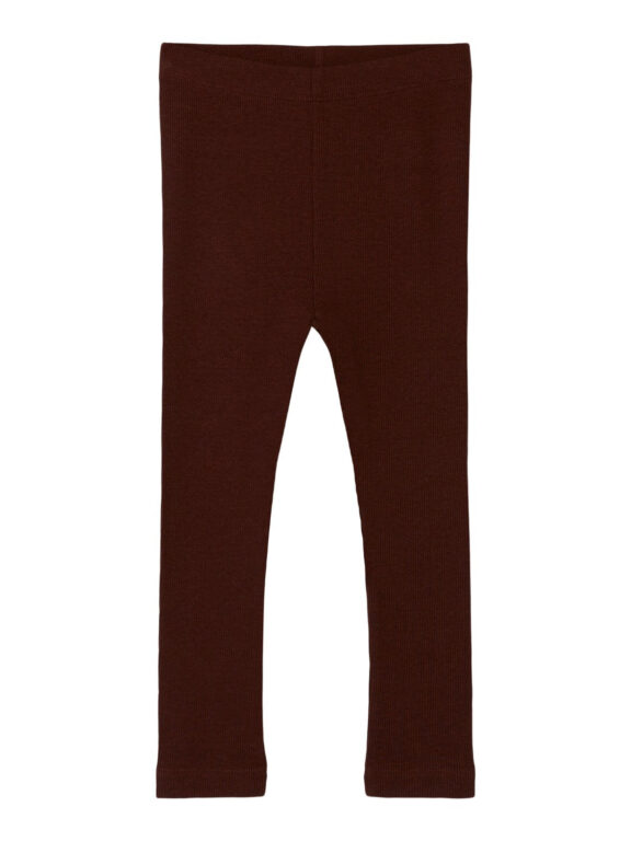 Lil Atelier Gago Slim Leggings - Rum Raisin - 92 cm