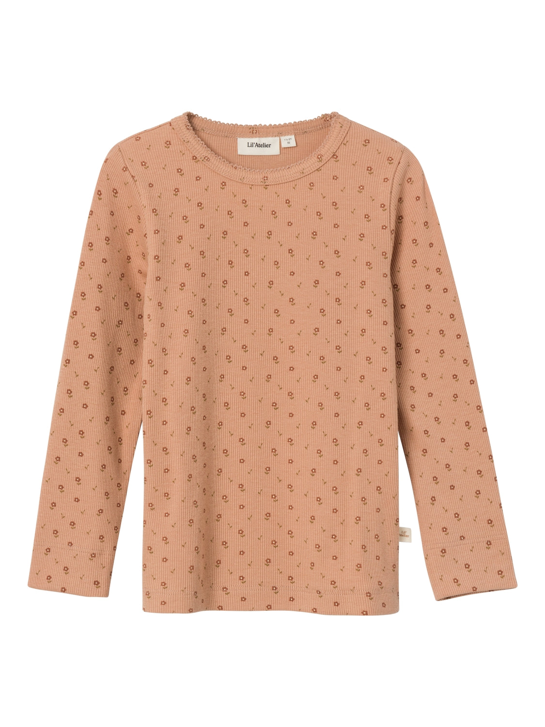 Lil Atelier Gago Slim Shirt - Nougat - 92 cm