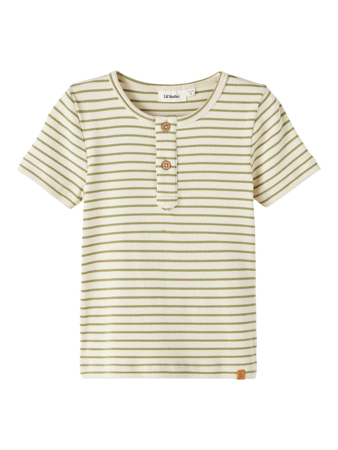 Lil Atelier Gago Slim Top - Sage - 92 cm