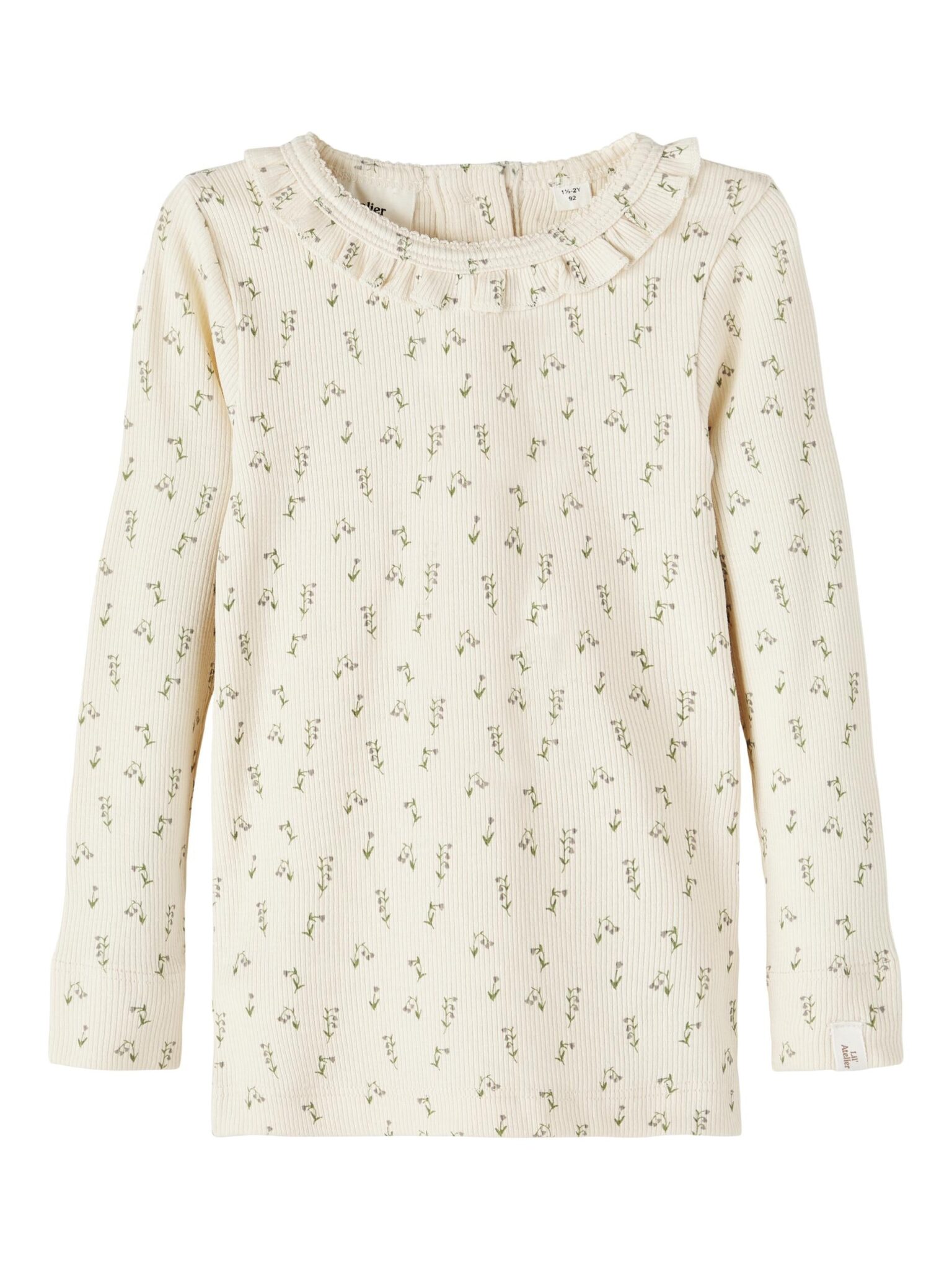 Lil Atelier Gago Slim Top - Wet Weather - 92 cm
