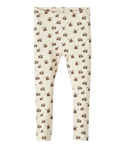 Lil Atelier Gaya Slim Leggins - Fog - 98 cm