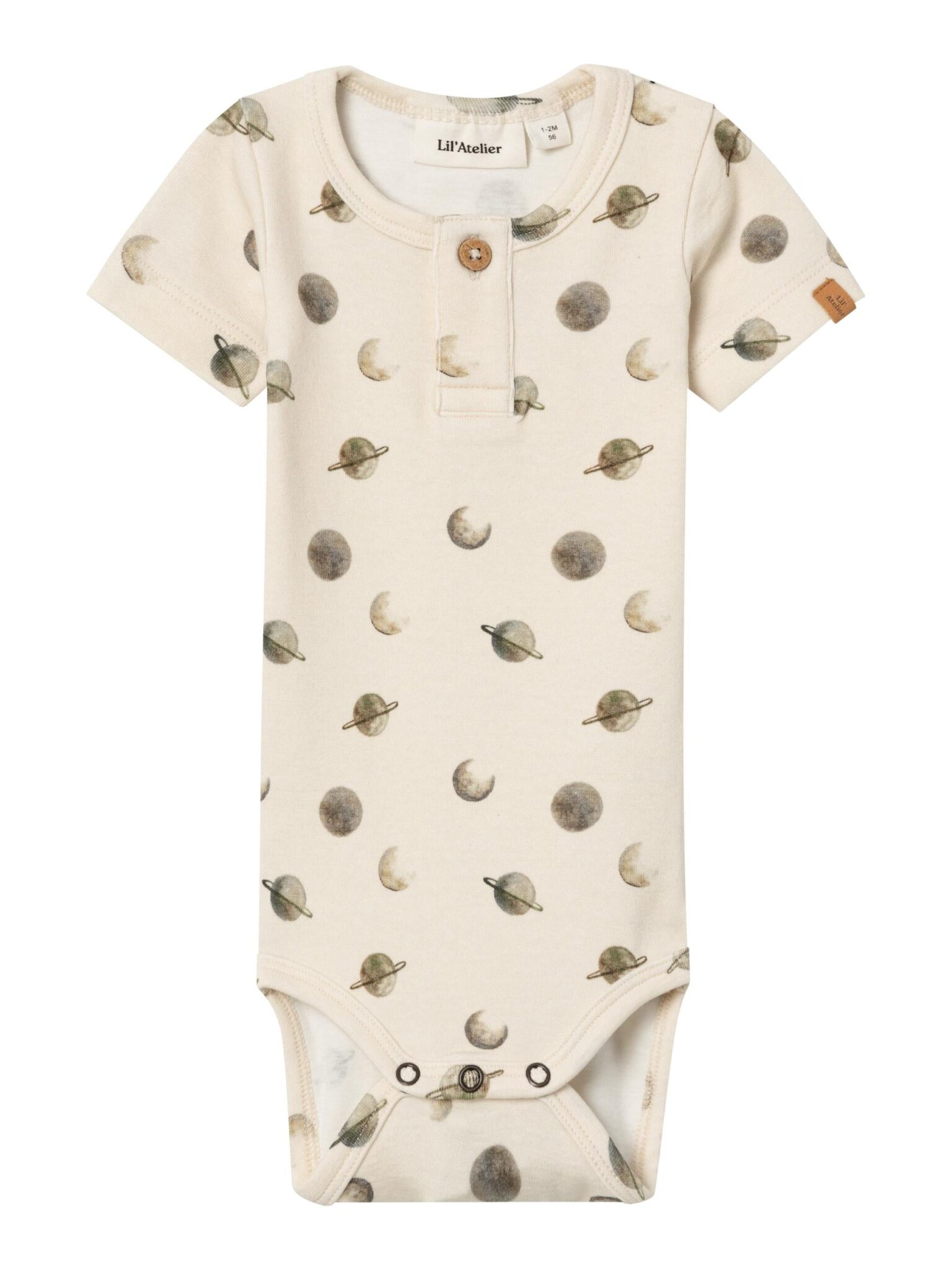 Lil Atelier Geo Slim Body - Turtledove - 56cm