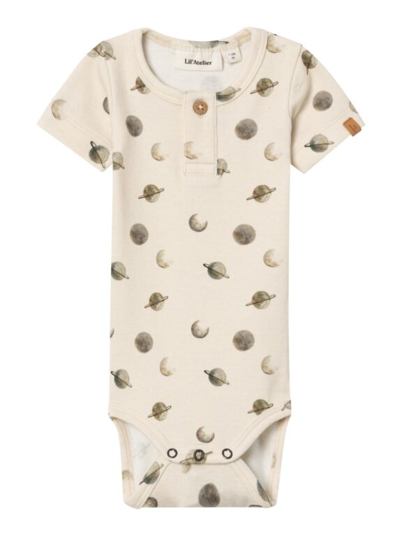Lil Atelier Geo Slim Body - Turtledove - 56cm