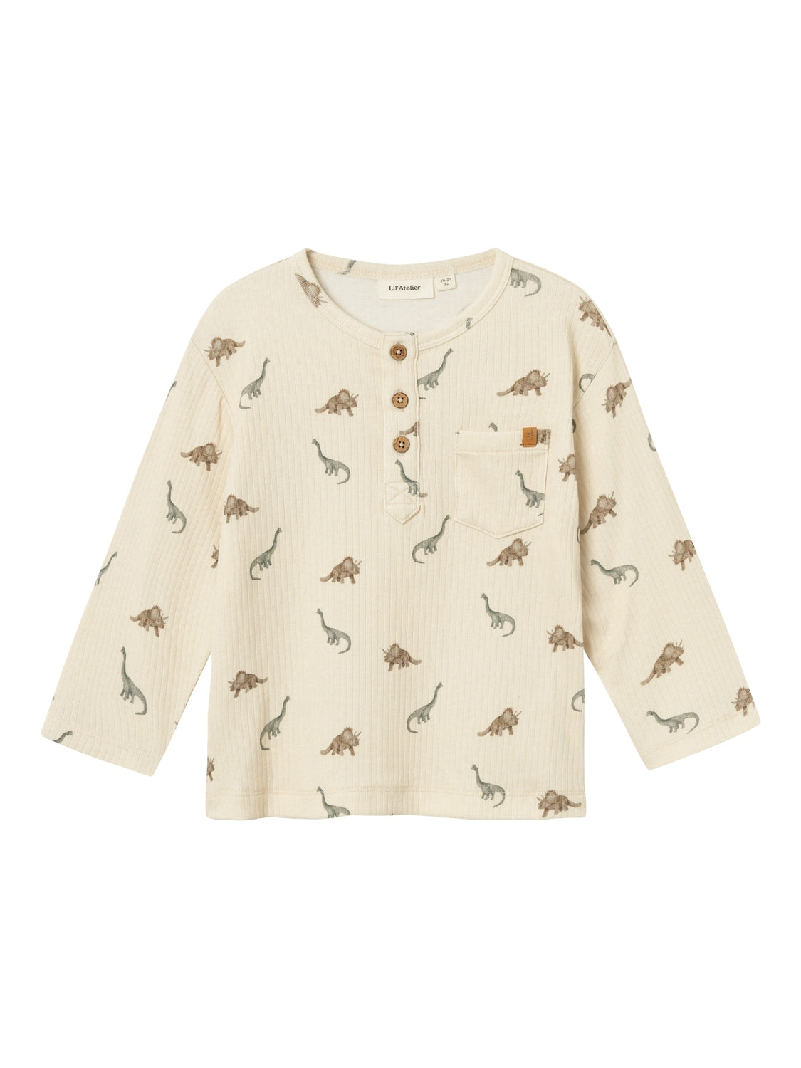 Lil Atelier Gio Bon Bluse - Birch - 92 cm Lil Atelier Gio Bon Bluse - Birch - 92 cm