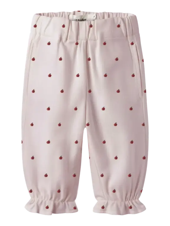 Lil' Atelier Kamma Bukser - Hushed Violet - 80