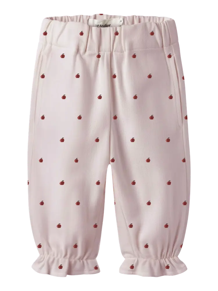 Lil' Atelier Kamma Bukser - Hushed Violet - 80