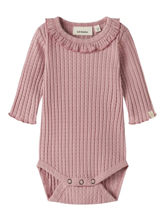 Lil Atelier Kelsa - LS Slim Body - Zephyr - 56 cm