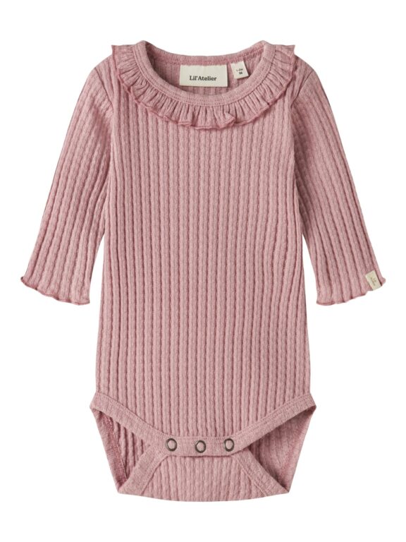 Lil Atelier Kelsa - LS Slim Body - Zephyr - 56 cm