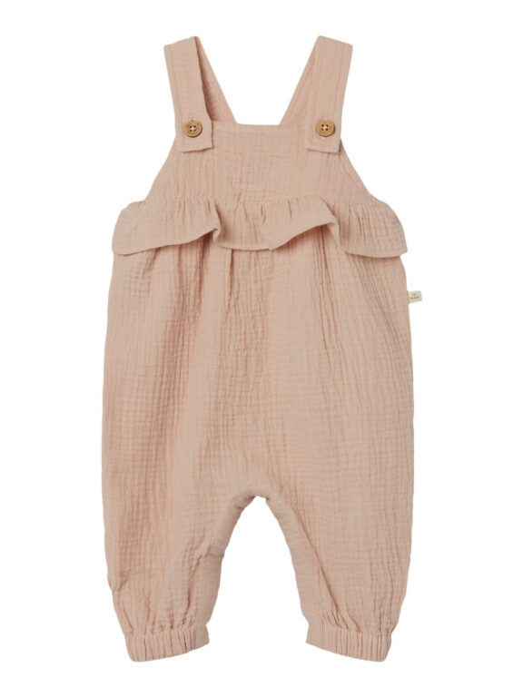 Lil Atelier Ledolie Loose Overall - Rose Dust - 56 cm